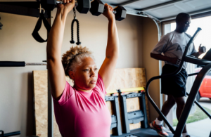 cocoablack-couple-home-gym