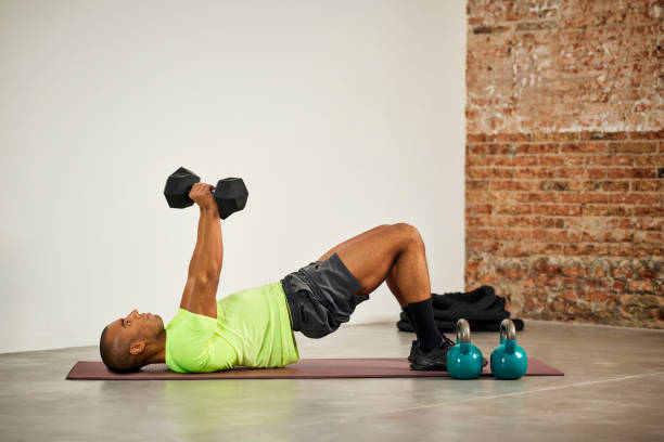 Five Chest Exercises Black Couples Can Do In The Living Room.