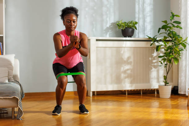 Women Over 50 Can Strengthen Their Hips With This Simple Resistance Band Exercise.